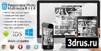 CodeCanyon - HTML5 Responsive Photo Multimedia Grid
