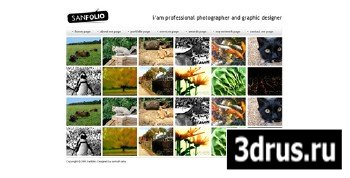 ThemeForest - SANFOLIO - Template photographer's