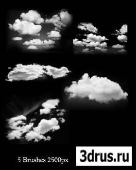 Clouds Vol2 ABR Brushes For Creative Design