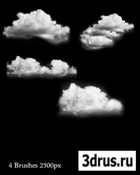 Clouds Vol1 ABR Brushes For Creative Design