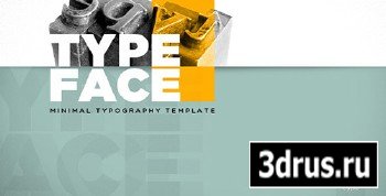 ThemeForest - TYPEFACE - Minimal Typography HTML5 template - RIP
