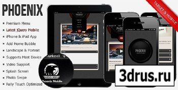 ThemeForest - Phoenix | jQuery Mobile Web Template & Web App