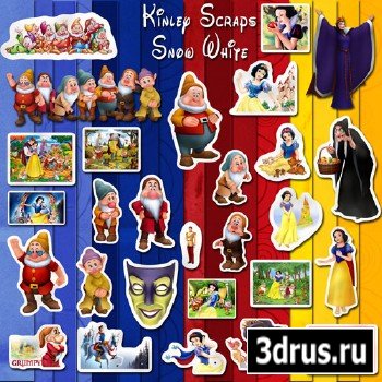 Scrap Set - Snow White PNG and JPG Files