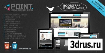 ThemeForest - POINT Business Resposnive Web Template - RIP