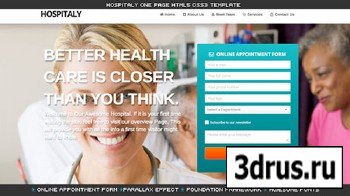 MojoThemes - Hospitaly - Hospital HTML5 Website Template - RIP