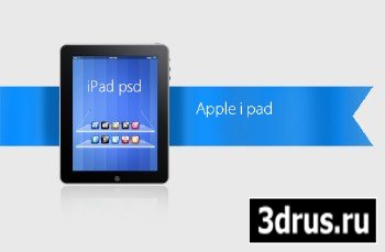 PSD Source - Beautiful Apple iPad