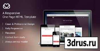 ThemeForest - LovelyAgency - Responsive One Page HTML Template - RIP