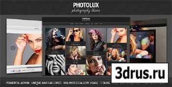 ThemeForest - Photolux v1.3.1 - Photography Portfolio WP Theme