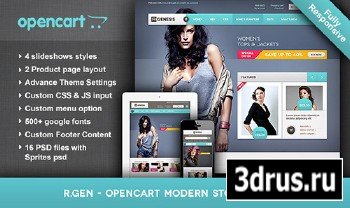 ThemeForest - R.Gen v2.1 - OpenCart Modern Store Design