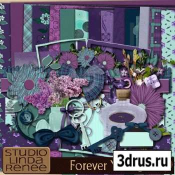Scrap Set - Forever Young PNG and JPG Files