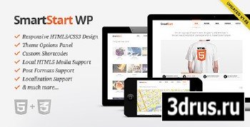 ThemeForest - SmartStart WP v1.0.8 - Responsive HTML5 WP Theme