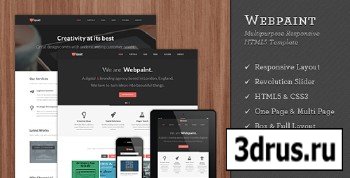 Webpaint - Multipurpose Responsive HTML5 Template - ThemeForest
