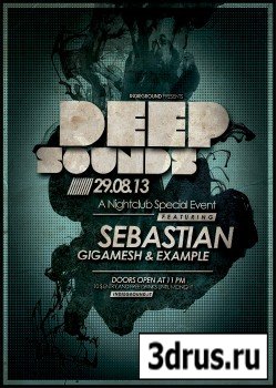 PSD Source - Deep Sounds Flyer