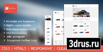 ThemeForest - TenderShop - Minimal Responsive eCommerce Template