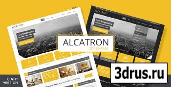 Alcatron - Light & Dark Premium PSD Theme - ThemeForest