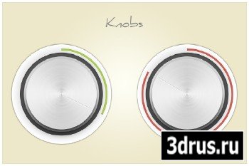 PSD Web Design - Knobs