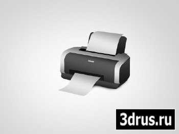 PSD Source - Beautiful Printer