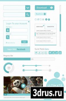PSD Web Design - Ultimate UI Kit