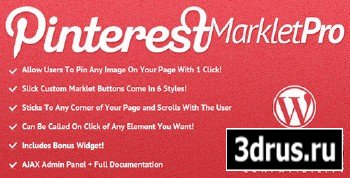 CodeCanyon - Pinterest Marklet for WordPress