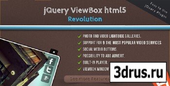 jQuery ViewBox HTML5 Revolution - Media Browser - CodeCanyon