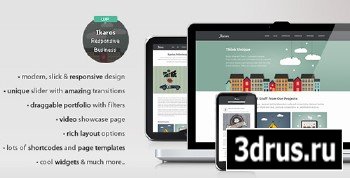 ThemeForest - Ikaros v1.6.3 - Responsive WordPress Business & Portfolio