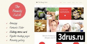 ThemeForest - The Beauty Salon v1.1 - Premium WordPress Theme