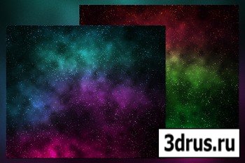 PSD Source - Stars Nebula Backgrounds