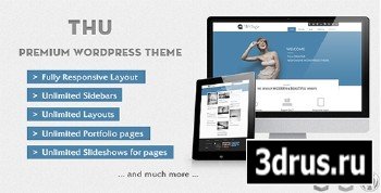 ThemeForest - THU v1.2.1 - Clean & Modern Wordpress Theme