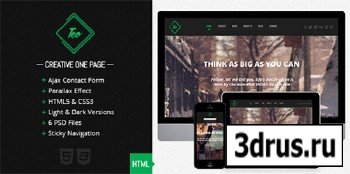 ThemeForest - Teo - Responsive Parallax Single Page Portfolio