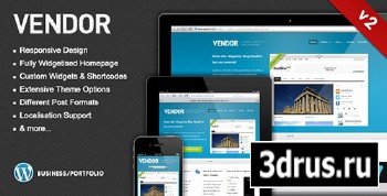 ThemeForest - Vendor v1.0.4 - Premium WordPress Portfolio Theme