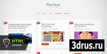 ThemeForest - The Muse - Inspiration HTML Theme - RIP