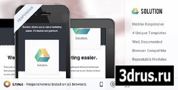 ThemeForest - Solution - Responsive E-mail Template - RIP