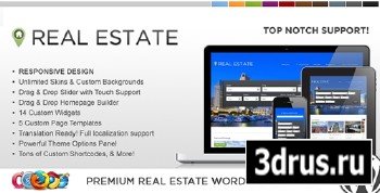 ThemeForest - WP Pro Real Estate 4 Responsive WordPress Theme - FULL