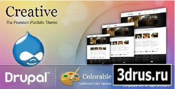 ThemeForest - Creative - The Premium Portfolio Drupal Theme