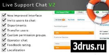 CodeCanyon - Live Support Chat v1.03