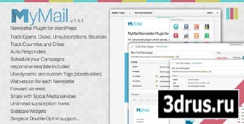 CodeCanyon - MyMail v1.5.0 - Email Newsletter Plugin for WordPress 