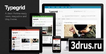 ThemeForest - Typegrid v1.0 - Responsive News & Magazine Theme