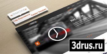 ThemeForest - Pantax - Fully Responsible and Parallax Template - RIP