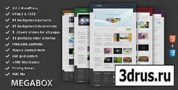 ThemeForest - MegaBox v1.4 - Multipurpose WordPress Theme