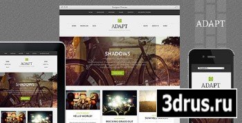 ThemeForest - Adapt v1.2, a Responsive WordPress Theme