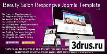 ThemeForest - Beauty Salon Responsive Joomla Template v1.2