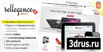ThemeForest - Sellegance v1.5.0.1 - Responsive and Clean OpenCart Theme