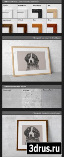Picture / Poster Frame Mock-Up  GraphicRiver