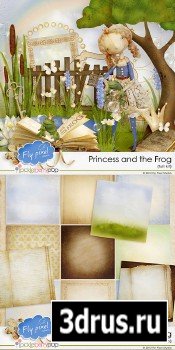 Scrap Set - Princess and the Frog PNG and JPG Files