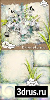 Scrap Set - Enchanted Breeze PNG and JPG FIles
