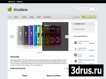 WooThemes - Woostore v1.7.3 For WordPress
