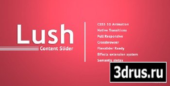 CodeCanyon - Lush - Content Slider