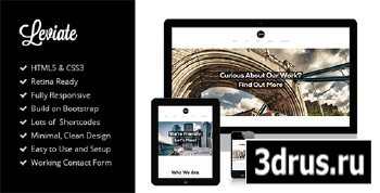 ThemeForest - Leviate - HTML5 One Page Parallax Template - RIP