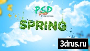 Spring PSD Backgrounds