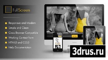 Mojo-Themes - FullScreen - OnePage Responsive HTML Clean and Unique Template - RIP